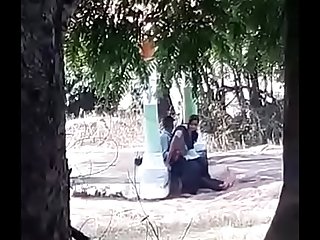 Indian college girl fucked in park
