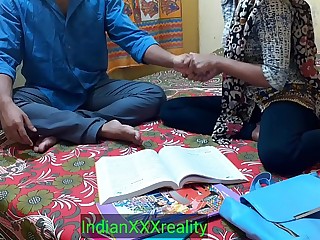 Indian ever best student Kavita sex and fuck with her Masterji In clear Hindi voice
